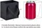 30-Pack Small Black Gift Bags with Ribbon Handles – 4 x 2.75 x 4.5 Inch Paper Bags for Parties, Weddings, Shopping, Crafts & Retail (Black)